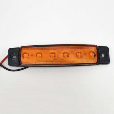 Габарит кузова 95Х20 LED 6 диодов (оранжевый)